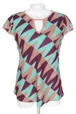 blusa zipper zipper feminina estampada