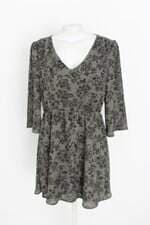 vestido forever 21 feminino verde floral