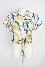 camisa feminina estampada