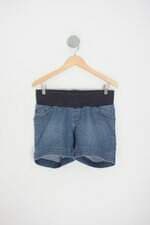 bermuda motherhood feminina azul