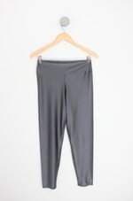 calça legging body work feminina cinza