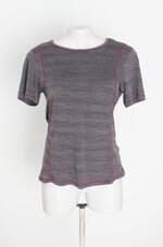 camiseta esportiva ace feminina cinza