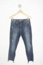 calça jeans calvin klein feminina azul