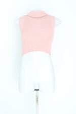 regata de tricô feminina rosa