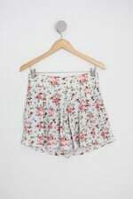 shorts thacci feminino floral com forro
