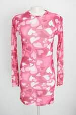 vestido ziovara feminino estampado com com forro