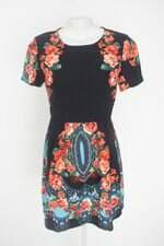 vestido antix feminino estampado