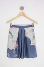 saia antix feminina estampada com forro
