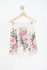 saia antix feminina estampada