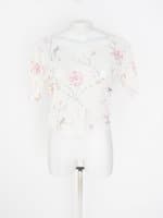 blusa pimenta rosa feminina floral