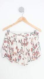 shorts saia kokio feminino estampado