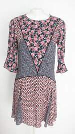 vestido zara feminino floral