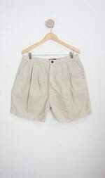 shorts richards feminina bege com pregas