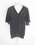 blusa barreds feminina estampada com bordado