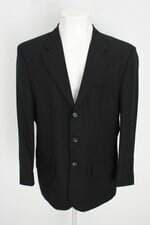 blazer nelson botti masculino preto com forro