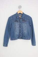 jaqueta max denim kids azul