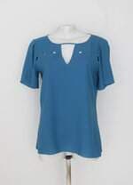 blusa bobstore feminina azul