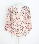 Blusa Shoulder feminina estampada 
