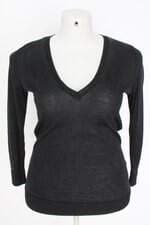 blusa Lita Mortari feminina preta com brilhante