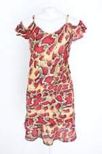 vestido doce flor feminino animal print