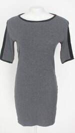 vestido renner feminino preto e cinza 