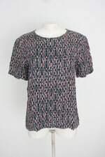 blusa básica fit feminina estampada