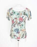 blusa feminina floral