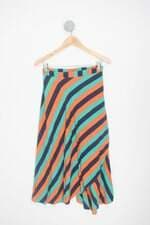saia transpassada feminina estampada