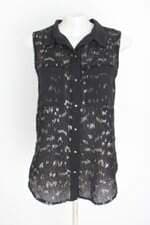 camisa h. miró feminina preta