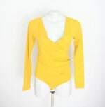 body skenn feminino amarelo