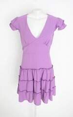 vestido feminino roxo com forro