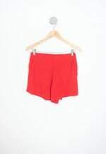shorts feminino vermelho