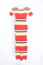 vestido mixxon feminino listrado 