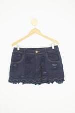 minissaia feminina azul