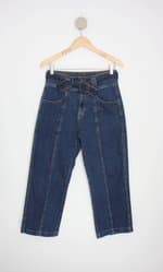 calça jeans renner feminina azul com faixa na cintura