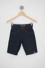 bermuda jeans kids azul