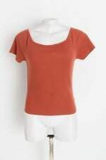 blusa C&A feminina terracota