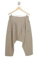 calça saruel Richards feminina bege