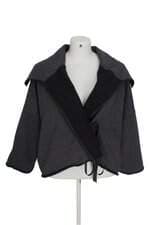 casaco feminino cinza