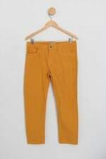 calça de sarja milano feminina amarelo mostarda