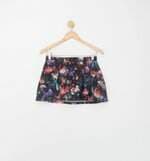 Shorts saia Rainha feminino estampado 