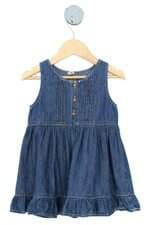 vestido jeans mud kingdom kids azul