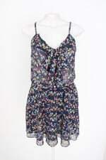 vestido Farm feminino colorido com forro