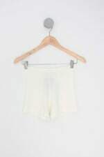 short de pijama limelight feminino off white