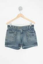 shorts jeans feminino azul