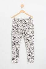 calça de sarja calvin klein feminina estampada