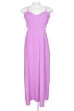 vestido Hering feminino roxo com franzido e recortes