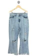 calça jeans C&A feminina azul
