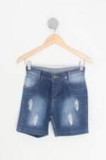 shorts jeans feminino azul