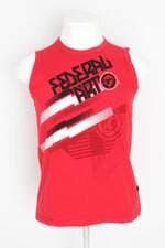 regata federal art kids vermelha com silk